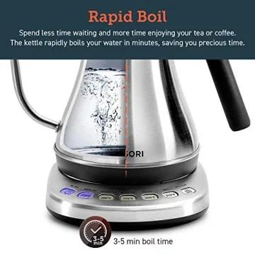 COSORI Gooseneck Electric Kettle for Perfect Brews