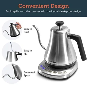 COSORI Gooseneck Electric Kettle for Perfect Brews