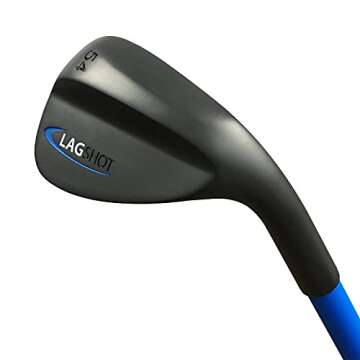 Lag Shot Golf Wedge Swing Trainer Aid (Right Handed) - Adds Distance & Accuracy to Your Drives. Name...