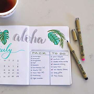 SAKURA Black Pigma Micron PN Pens .45mm 3/Pkg, Original Version