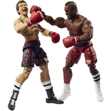 WWE Mr. T vs “Rowdy” Roddy Piper Elite Collection 2-Pack Action Figures with Boxing Robes
