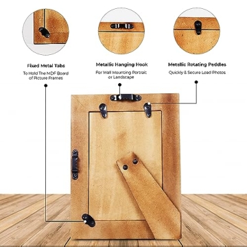 Handmade Indigo Moorish Photo Frame for Wall & Tabletop