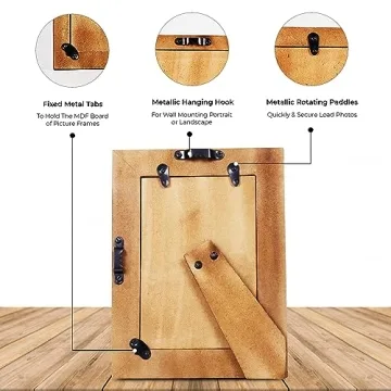 Handmade Indigo Moorish Photo Frame for Wall & Tabletop