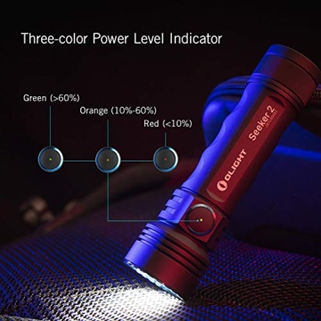 OLIGHT Seeker 2 Max Tactical Flashlight 3000 Lumens