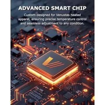 Venustas Women's Lightweight Heated Jacket with Battery, 6-Zone Electric Puffer Winter Coat for Outdoor Camping Hiking