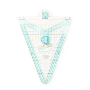 We R Memory Keepers Banner Punch Board, Create DIY Custom Banners, for Parties, Graduation, Holidays, Birthdays, and More, Scrapbooking, Card Making, Journaling