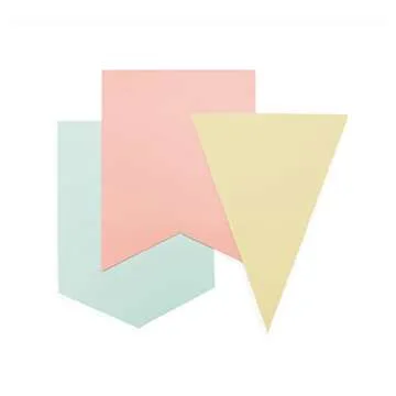 We R Memory Keepers Banner Punch Board, Create DIY Custom Banners, for Parties, Graduation, Holidays, Birthdays, and More, Scrapbooking, Card Making, Journaling