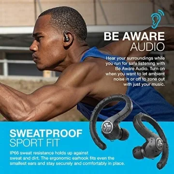 JLab JBuds Air Sport Wireless Earbuds - Ultimate Sound and Fit