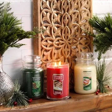 Yankee Candle Balsam & Cedar 22oz Large Jar Quality Candle