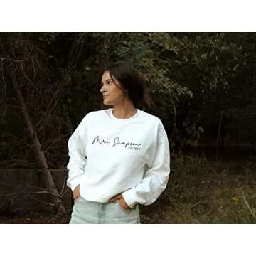 Mrs Sweatshirt - Custom Mrs Sweatshirt - New Mrs - Honeymoon Pajamas - Wedding Gift - Future Mrs. Gift
