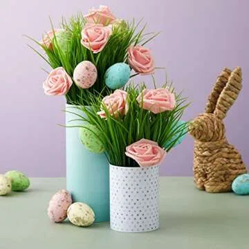 Juvale 100 Pack Pink Artificial Flowers - 3 Inches, Fake Carnations for Wedding, Bridal Shower & Valentine's Day Decorations, Arts and Crafts