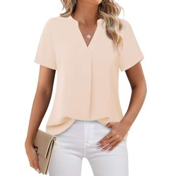 Timeson Chiffon Blouses for Women - Elegant & Versatile