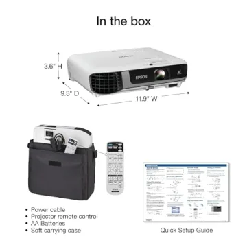 Epson Pro EX7280 3LCD Projector with HDMI and Built-in Speaker