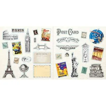 Loads of Ephemera Sticker Book (Over 580 stickers!)