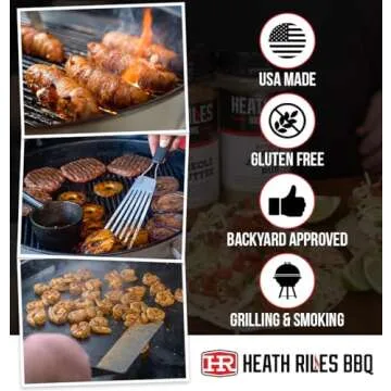 Heath Riles BBQ Rub: Champion Sweet Seasoning 10 oz