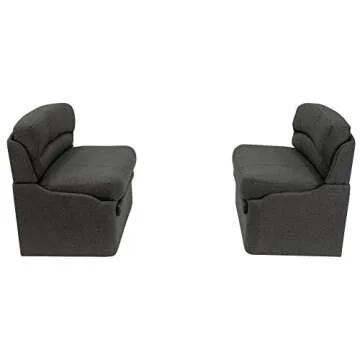 RecPro Charles RV Dinette Booth - Stylish & Functional