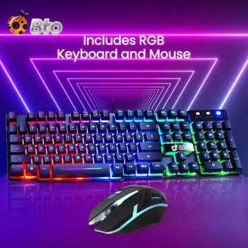 BTO RGB Gaming Desktop PC with Intel i5 and 16GB RAM