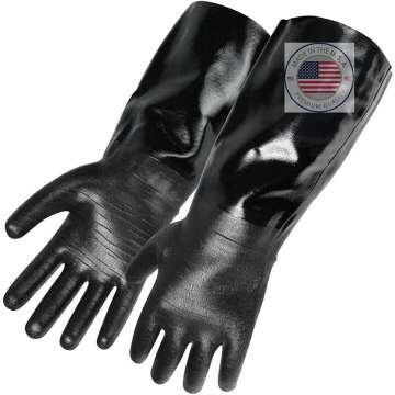 Insulated BBQ & Smoker Gloves for Grilling 17"