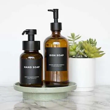 Elegant Modern-Block Waterproof Labels for Easy Organization