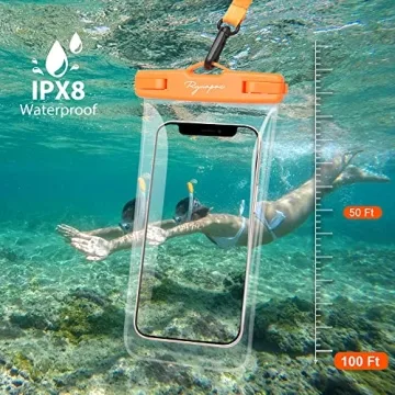 Rynapac Waterproof Phone Pouch IPX8 Certified for Outdoor Adventures