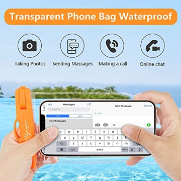Rynapac Waterproof Phone Pouch IPX8 Certified for Outdoor Adventures