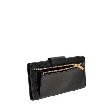 Fossil Women's Elegant RFID Leather Wallet - Stylish & Functional