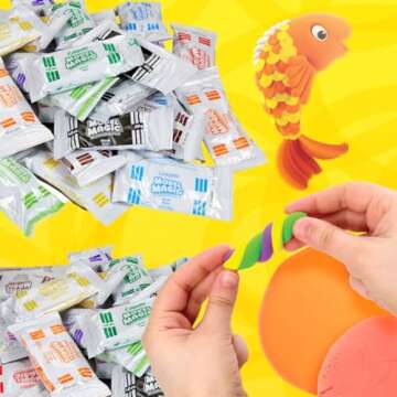 Crayola Model Magic (30pk), Bulk Modeling Clay Alternative, Air Dry, Kids Arts & Crafts, Classroom Supplies for Teachers, 15 Colors, 1oz