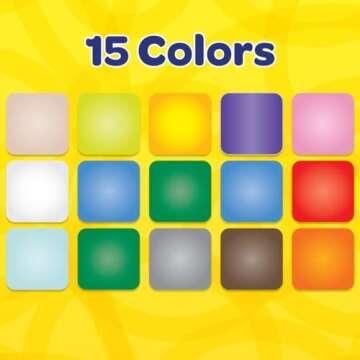 Crayola Model Magic (30pk), Bulk Modeling Clay Alternative, Air Dry, Kids Arts & Crafts, Classroom Supplies for Teachers, 15 Colors, 1oz