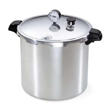 Presto 01781 23 qt Silver Pressure Canner & Cooker - Safe Home Canning