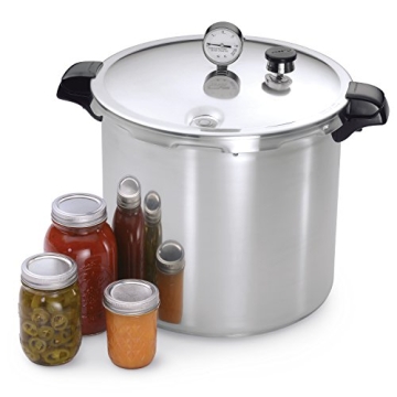 Presto 23 qt Pressure Canner Safe Home Canning Silver