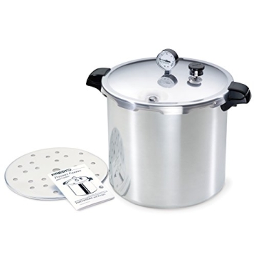 Presto 23 qt Pressure Canner Safe Home Canning Silver