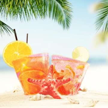 BHUCUTU 9oz Disposable Glitter Cups Wine Glasses Clear Plastic Tumblers for Dessert, Drinking, Wedding, Party & Cocktail (25)