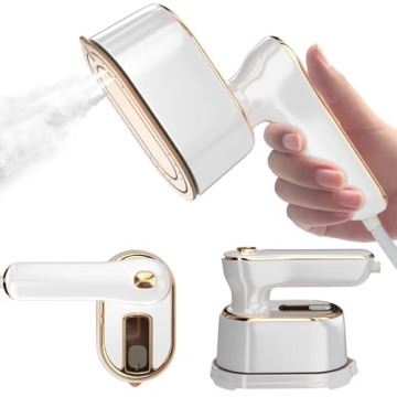 Compact Travel Steamer Iron for Effortless Garment Care