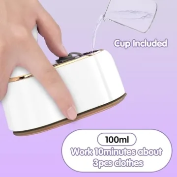 Compact Travel Steamer Iron for Effortless Garment Care