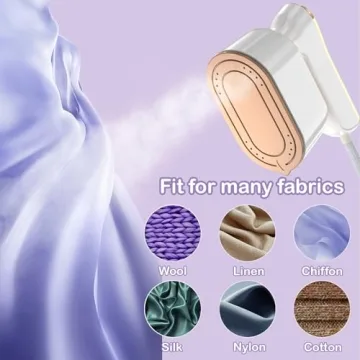 Compact Travel Steamer Iron for Effortless Garment Care