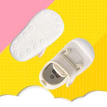 Baby First-Walking Shoes for Toddlers - Comfy and Breathable Trainers