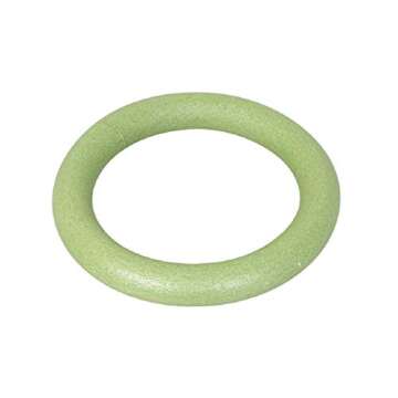 A&T Designs 10 inch Green Floral Foam Ring - DIY Craft Essential for All Occasions
