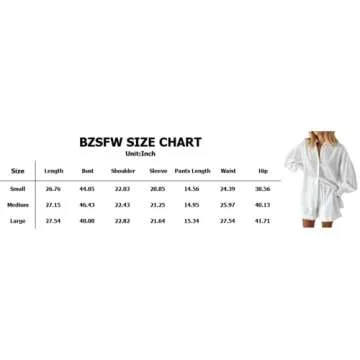 Stylish BZSFW Women 2 Piece Lounge Set For Summer Chic