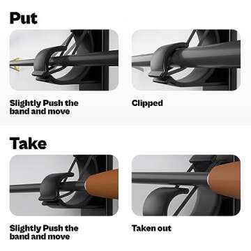 OJYDOIIIY Wall Mount Fishing Rod Holders for All-Size-Rods,Vertical Fishing Pole Storage Rack for Garage