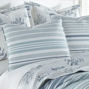 Coastal Tranquility with Levtex Truro Quilt Set