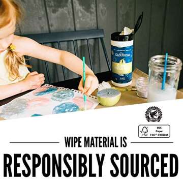 Vinegar Cleaning Wipes Variety Pack - Safe & Eco-Friendly