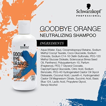 GOODBYE ORANGE Neutralizing Shampoo for Flawless Blonde Hair