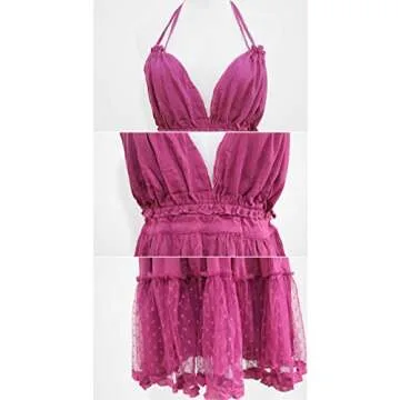 R.Vivimos Summer Halter Dress for Stunning Summer Style