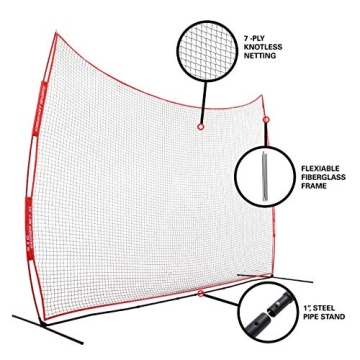 Rukket XL 16x10ft Backstop Net for All Sports