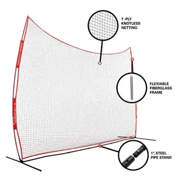 Rukket XL 16x10ft Backstop Net for All Sports