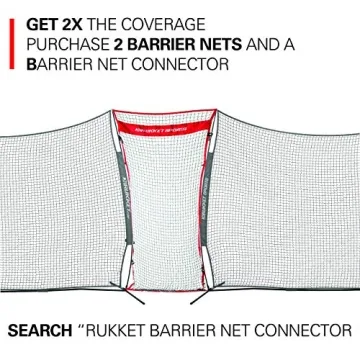 Rukket XL 16x10ft Backstop Net for All Sports