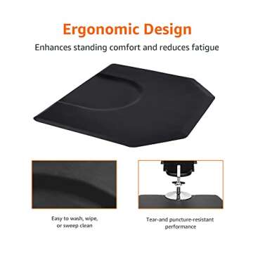Amazon Basics Anti-Fatigue Mat for Salons and Barbers