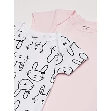 Gerber 8-Pack Baby Short Sleeve Onesies Bodysuits