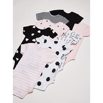 Gerber 8-Pack Baby Short Sleeve Onesies Bodysuits