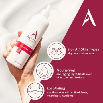 Alpha Skin Care Glycolic AHA Body Lotion 12% Anti-Aging Moisturizer